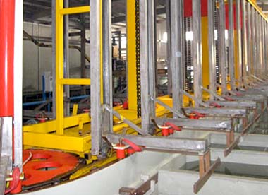 環形堿銅電鍍生產線