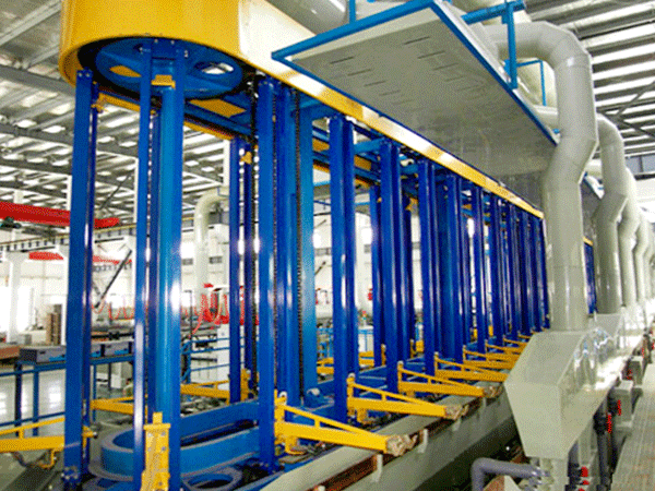 環形垂直升降電鍍設備 環形垂直升降電鍍設備