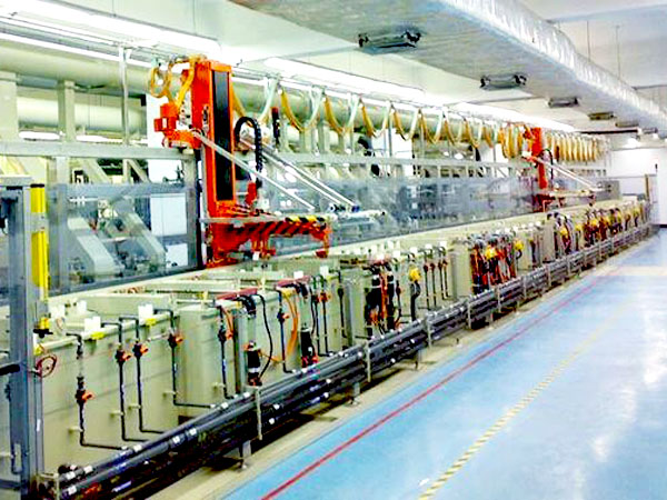 單臂式掛鍍鎳金電鍍線 單臂式掛鍍鎳金電鍍線